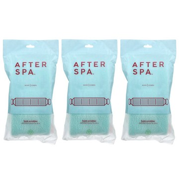 AfterSpa, Back Scrubber with Handles, 3 Scrubbers