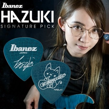 【現貨秒出】日本製 IBANEZ HAZUKI 簽名款 1000HZK 彈片 pick 電吉他 吉他 貝斯 撥片 樂手