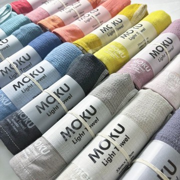 日本愛媛今治－MOKU 輕薄速乾毛巾(24色)