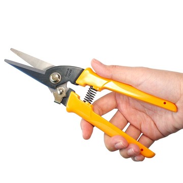 耀您館★日本製鳥部製作所Birmy多用途炭素工具鋼工作剪鉗GT096安全鎖適電線細鐵絲錫板網板塑膠波浪板盆栽花藝剪花剪刀【APP下單點數4倍送】