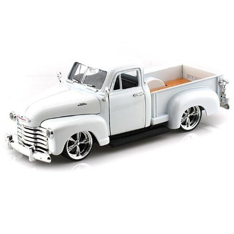 1953 Chevy (シボレー) 3100 ピックアップ 1/24 White JA96864-WH