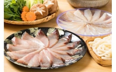 博多製造　天然鮮魚のしゃぶしゃぶ（真鯛＆ぶり）