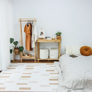 【PLAYZU】極光之美 ∣ 北歐風設計地墊 巧拼地墊 無毒環保地墊