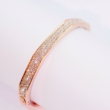 SWAROVSKI 施華洛世奇 Dextera 手鐲 鍍玫瑰金色 5655626