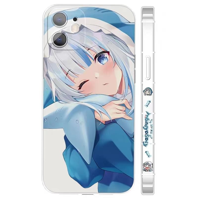 ホロライブ hololive EN 風 がうる ぐら Gawr Gura 風 iPhoneケース iphone14 iphone13 iphone8  iphone7 iphoneX 携帯のケース アイフォン スマホケース | LINEブランドカタログ