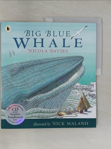 【書寶二手書T1／少年童書_Y6N】Big Blue Whale_Nicola Davies