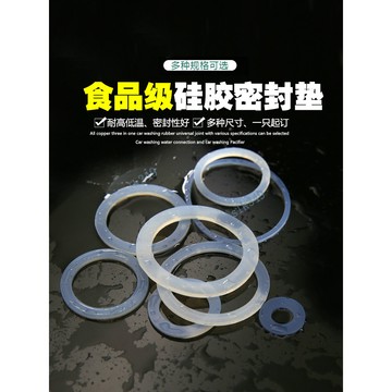 購滿199出貨 台灣出貨  食品級防水皮圈平墊 水杯子保溫杯硅膠密封圈 杯蓋防漏墊 圈橡膠圈