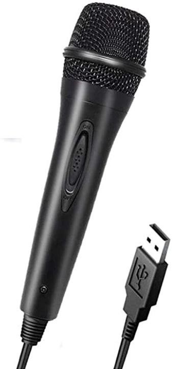 【日本代購-現貨】任天堂Switch用 卡拉OK麥克風 USB 麥克風 適用於Nintendo Switch/PS4/PS3/XBOX 支援Wii/PC