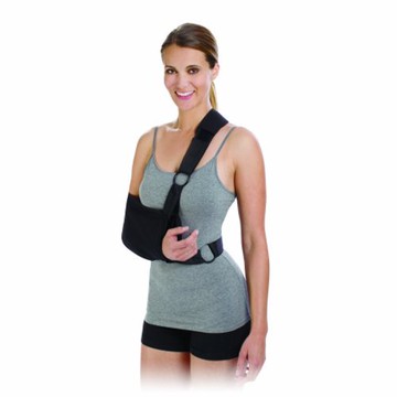Shoulder Immobilizer Large Poly Cotton Contact Closure  1 Each by DJO