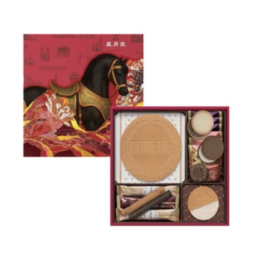 神戶風月堂 緋紅餅乾禮盒22 入