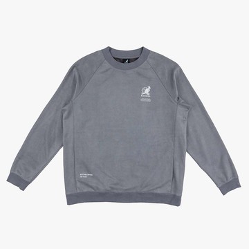 KANGOL 男女 麂皮圓領T 6355100612