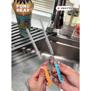 哇塞！拯救所有吸管杯！吸管刷清洗刷兒童清潔刷子軟毛加長不掉毛