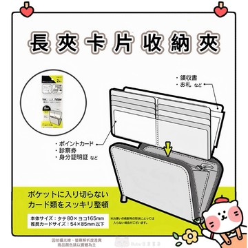 🐈現貨+發票🐈日本 卡片收納夾 長夾收納分類夾/卡片分隔片 發票/卡片/票券/集點卡 錢包 長夾