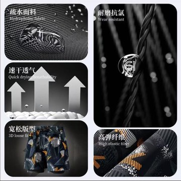 肥佬泳褲男2026新款游泳褲專業雙層速干泳衣沙灘褲游泳套裝度假
