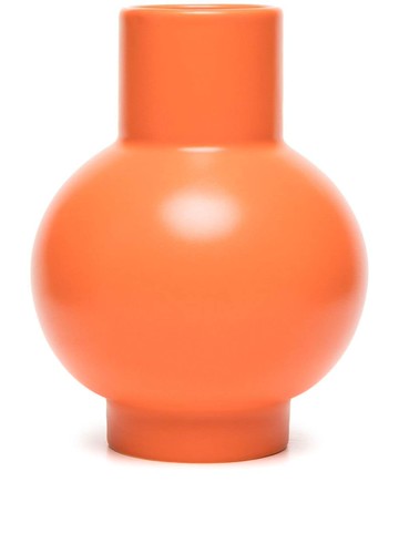 raawii - large Strøm vase - unisex - Earthenware - One Size - Orange