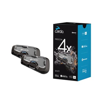 Cardo FREECOM 4X 安全帽通訊藍牙耳機 (雙入組)
