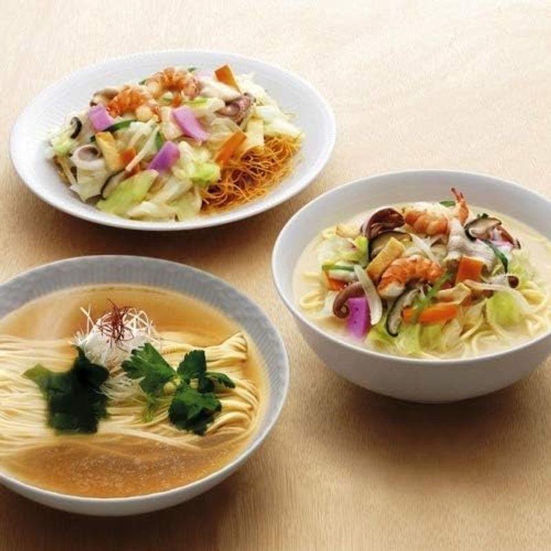 食品 みろくや 長崎ちゃんぽん・皿うどん揚麺・焼あごだしラーメン 詰合せ 箱入 ギフト お中元