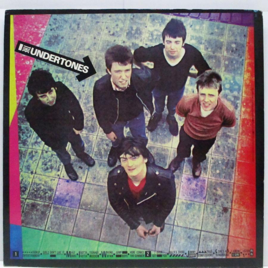 UNDERTONES， 1st (UK '79 再発「16曲入り」 LP インナー SRK