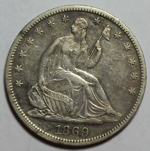 アンティークコイン S Seated Half Dollar OP28