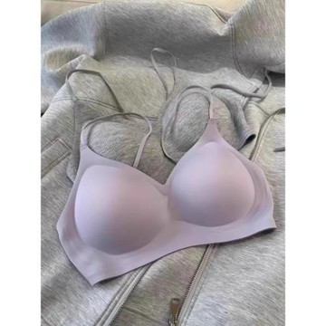 無痕奶皮外擴顯大顯腰細內衣女2025年新款漫畫胸小胸聚攏固定文胸