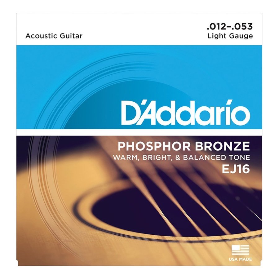 D'Addario ダダリオ D Addario EJ16 Phosphor Bronze Light アコースティックギター弦