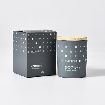 【MOON LIGHT 月光蠟燭】MOON LIGHT 北歐設計手工香氛蠟燭 3.5oz - 月光森林