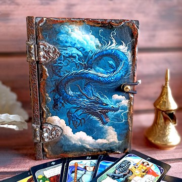 魔力雀盒-書籍盒、撲克牌盒、塔羅牌盒、孔雀羽毛、首飾盒