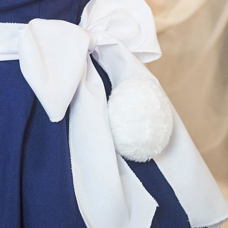 【しーなもん】ちびぐるみ うさぎ耳カチューシャと白のスーツ うさ耳カチューシャ 白×ピンク うさみみカチューシャ うさぎ 耳