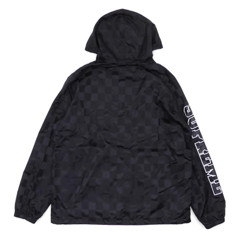 シュプリーム SUPREME Checkered Nylon Hooded Pullover (ジャケット ...