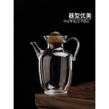 小青柑專用泡茶壺高顏值可明火茶壺仿宋玻璃執壺精致女士公道杯