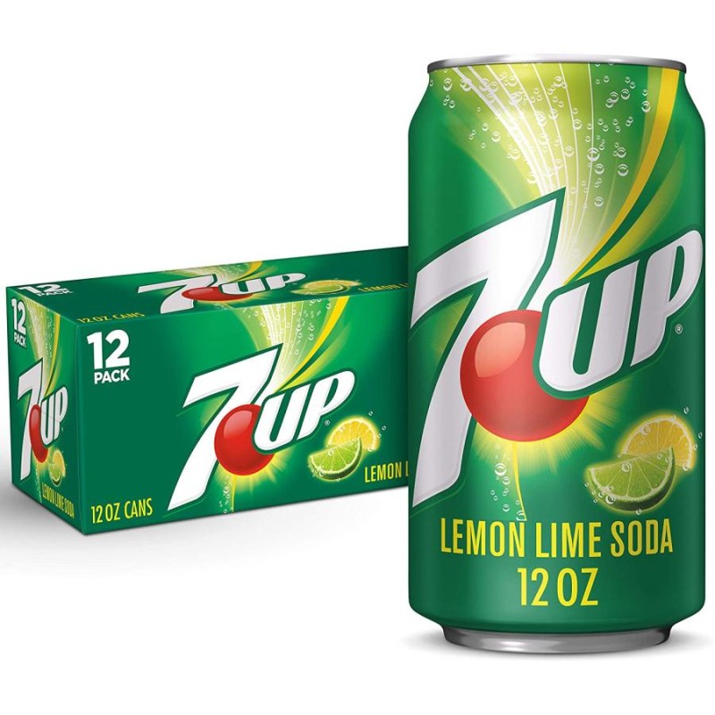 在庫限りの限定特価！】セブンアップ 7up 355ml×12本 輸入炭酸
