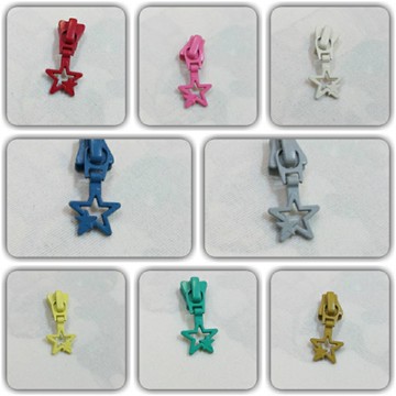 {布布村}星星5號YKK拉鍊頭 樹脂塑鋼拉鍊頭 外套拉頭 出清 手工拼布材料