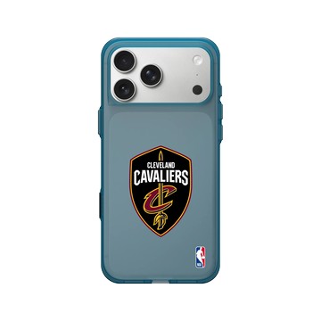 iPhone 17 Pro Max Clear (相機按鈕) 夜幕藍 - NBA - Logo-克里夫蘭騎士 Cleveland Cavaliers