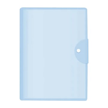 E.dot A3試卷收納冊  平放收納無需折疊  1本  藍色