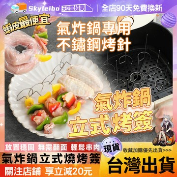 ✨氣炸鍋立式烤針✨304不鏽鋼烤針 燒烤簽 烤肉針 氣炸鍋烤針 不鏽鋼烤串架 烤串簽子 燒烤簽子 烤箱烤肉簽 燒烤針