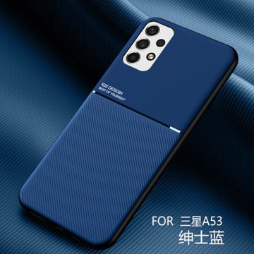 三星A53手機殼5G新款GalaxyA53保護套Samsung磨砂皮紋蓋樂世內置金屬鐵片3星a53防摔a53車載磁吸時尚男女新款
