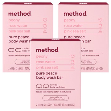 method 美則 感官沐浴皂 純粹寧靜 2個  142g  6個