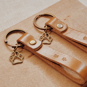 【客製】禮物首選【招財貓掌鑰匙圈】吊飾 客製化禮物 情人 禮盒