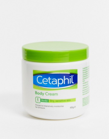 Cetaphil Body Cream Tub Sensitive Skin 450g-Clear