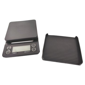 卡特屋 專業版手沖咖啡秤  3Kg/0.1g  附電池+隔熱墊  單一商品  1組