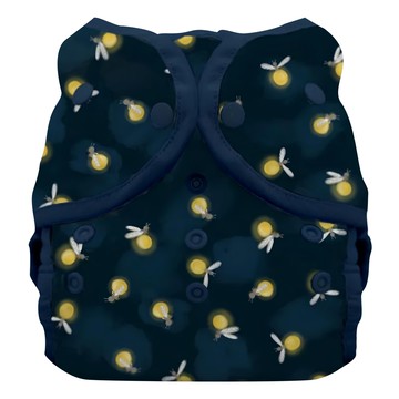 THIRSTIES 壓扣防水尿布兜 尺碼1 (3-8kg) 100%聚酯纖維  Lightning Bug  1件