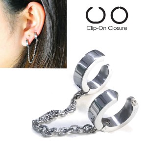 2連 スレーブステンレスイヤリング 1個販売 チェーン イヤーカフ 手錠 ゾロ サージカルステンレス316l 挟むイヤリング はさむ メンズ レ 通販 Lineポイント最大5 0 Get Lineショッピング