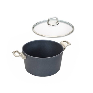 【德國WOLL】 Diamond Lite Pro 鑽石系列24cm 深湯鍋(含蓋)