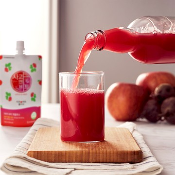 【韓國YEONDOOFARM妍杜農場】NFC 100% 好農 蘋果甜菜汁禮盒組 (100ml × 20包)