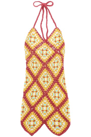 Pipikini - Miniabito Crochet Granny Square