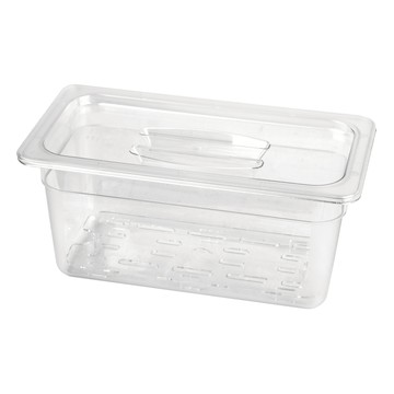 Buy goods PC 食材調理盆  1組  配菜容器+蓋子+水盤  176 x 325 x 150 mm