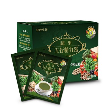 統欣生技 蔬果五行精力湯(15包/盒)x1盒