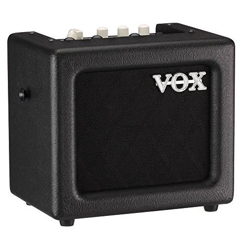 VOX ギター用 モデリングアンプ MINI3-G2 BK ブラック 自宅練習 ストリートに最適 持ち運び 電池駆動 マイク入力 MP3接続 ヘッドフ