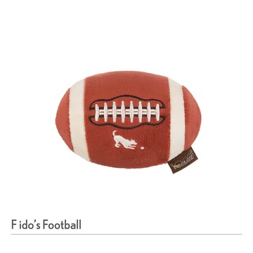 【P.L.A.Y.玩寵生活】  寵物玩具開學季 - 小狗橄欖球