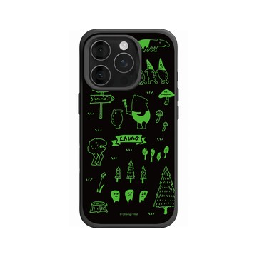 iPhone 16 Pro SolidX 黑 - 馬來貘 Laimo - LAIMO的魔幻森林_黑夜